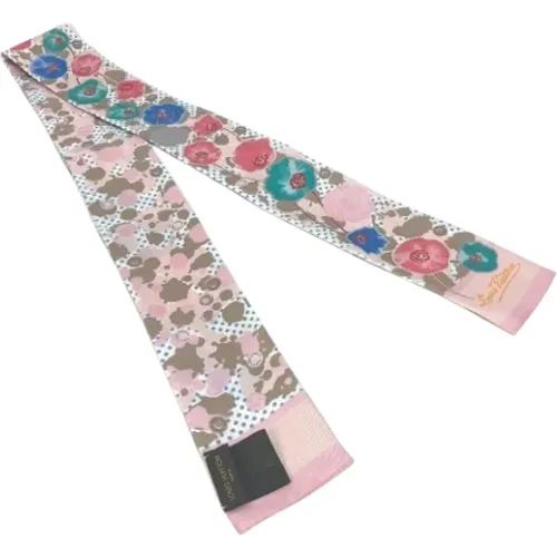 Pre-owned Scarves, female, , Size: ONE SIZE Pre-owned Fabric scarves - Louis Vuitton Vintage - Modalova