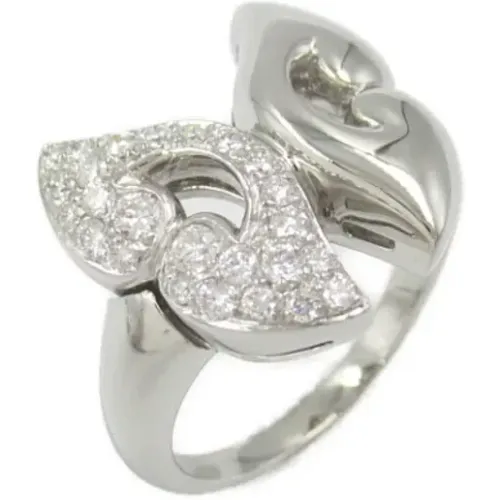 Pre-owned Jewellery, female, , Size: ONE SIZE Pre-owned Platinum rings - Bvlgari Vintage - Modalova