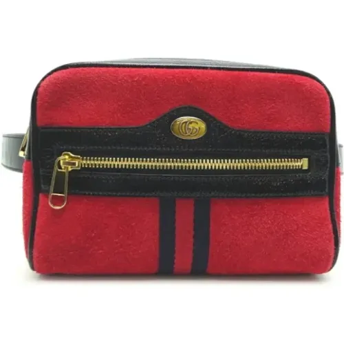 Pre-owned Belt Bags, female, , Size: ONE SIZE Pre-owned Suede gucci-bags - Gucci Vintage - Modalova