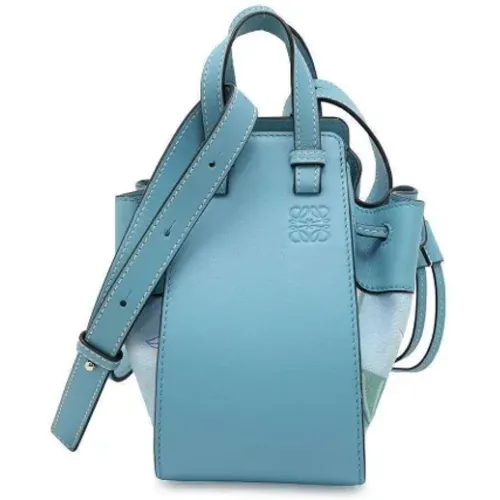 Pre-owned Bucket Bags, female, , Size: ONE SIZE Pre-owned Canvas handbags - Loewe Pre-owned - Modalova