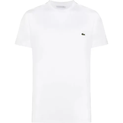 T-Shirts, male, , Size: XS Casual Cotton Tee Shirt - Lacoste - Modalova