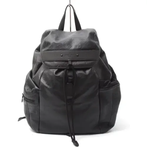 Pre-owned Backpacks, male, , Size: ONE SIZE Pre-owned Canvas backpacks - Louis Vuitton Vintage - Modalova