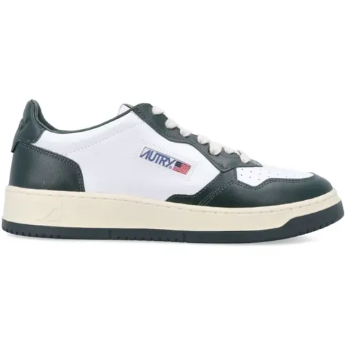 Medalist Leather Sneakers White , male, Sizes: 7 UK, 10 UK, 8 UK - Autry - Modalova