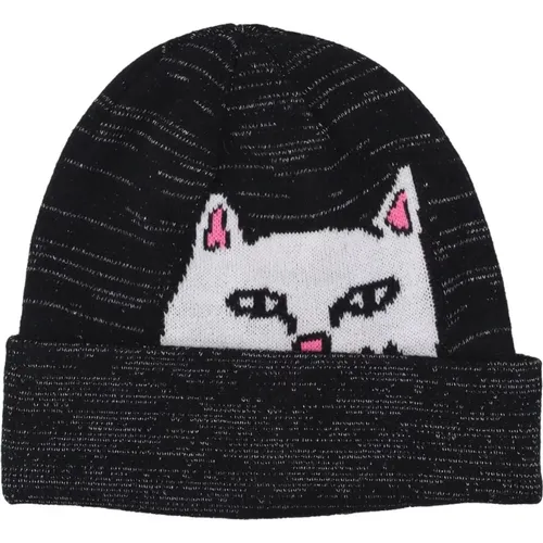 Caps, unisex, , Size: ONE SIZE Reflective Beanie Hat with Lord Nermal - Ripndip - Modalova