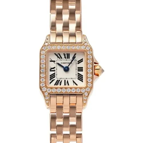 Pre-owned Watches, female, , Size: ONE SIZE Pre-owned Rose Gold watches - Cartier Vintage - Modalova