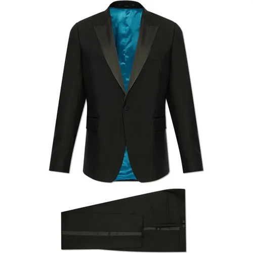 Single Breasted Suits, male, , Size: XL Wool Suit - Paul Smith - Modalova