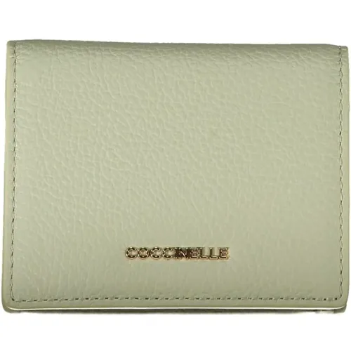 Wallets & Cardholders, female, , Size: ONE SIZE Leather Wallet with Multiple Compartments - Coccinelle - Modalova