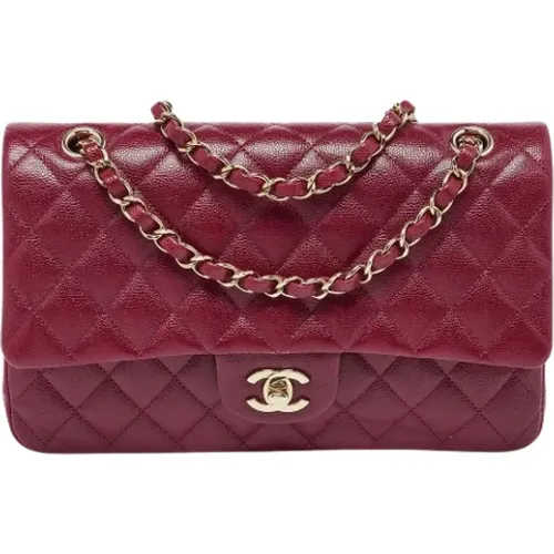 Pre-owned Leather chanel-bags , female, Sizes: ONE SIZE - Chanel Vintage - Modalova