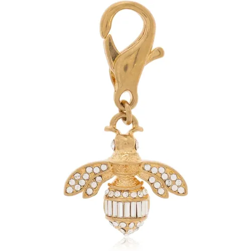 Keyrings, unisex, , Size: ONE SIZE Bee motif pendant - Golden Goose - Modalova