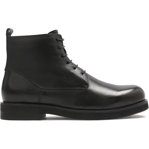 Minimalistische schwarze Stiefeletten , Herren, Größe: 42 EU - Kazar - Modalova