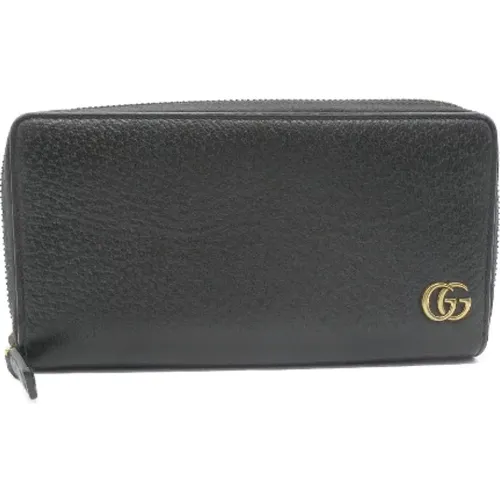 Pre-owned Wallets, female, , Size: ONE SIZE Pre-owned Leather wallets - Gucci Vintage - Modalova