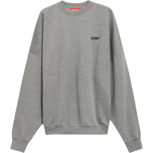 Bubble Crewneck Pullover , Herren, Größe: L - 032c - Modalova