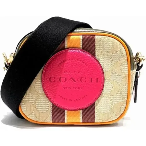 Pre-owned Cross Body Bags, female, , Size: ONE SIZE Pre-owned Fabric shoulder-bags - Coach Pre-owned - Modalova