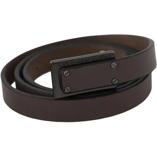 Belts, male, , Size: 100 CM Elegant Leather Fashion Belt - Costume National - Modalova