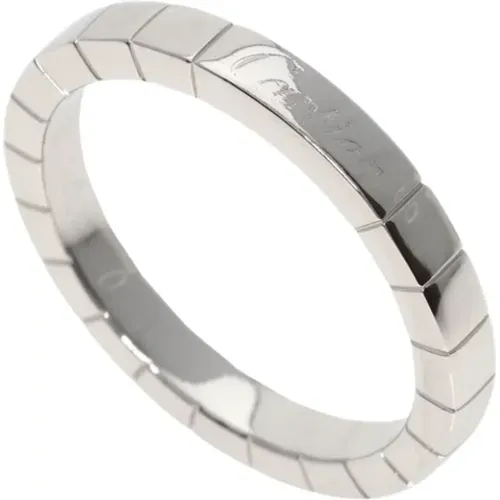 Pre-owned Platinum rings , female, Sizes: ONE SIZE - Cartier Vintage - Modalova