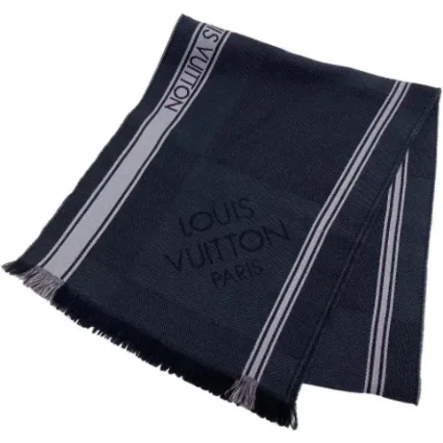 Pre-owned Scarves, female, , Size: ONE SIZE Pre-owned Wool scarves - Louis Vuitton Vintage - Modalova