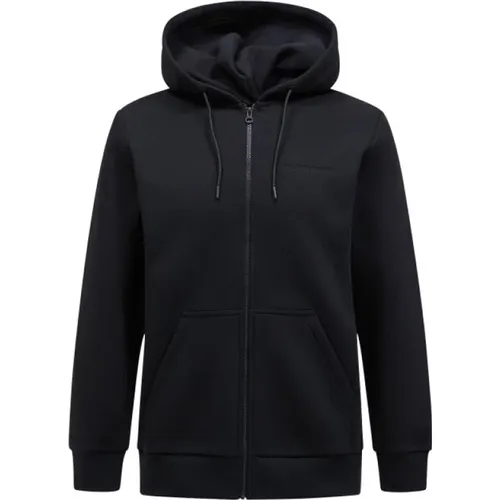 Original Small Logo Zip Jacke , Herren, Größe: S - Peak Performance - Modalova