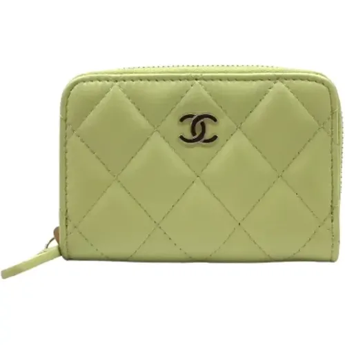 Pre-owned Leather wallets , female, Sizes: ONE SIZE - Chanel Vintage - Modalova