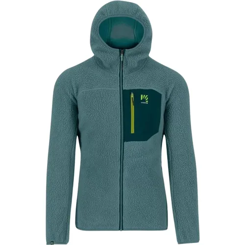 Sweater with Hood and Pockets , male, Sizes: XL, L, 3XL, M, 2XL - Karpos - Modalova