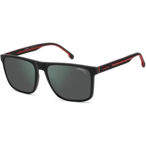 Schwarz Rot Graugrün Sonnenbrille Hoher Kontrast , unisex, Größe: 57 MM - Carrera - Modalova