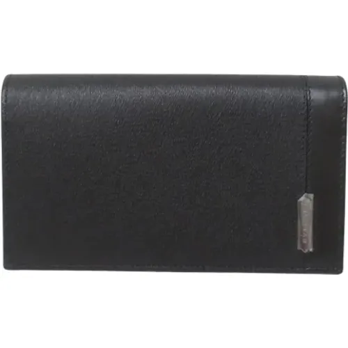 Pre-owned Wallets, female, , Size: ONE SIZE Pre-owned Leather wallets - Bvlgari Vintage - Modalova