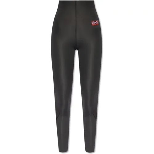 Leggings mit Logo , Damen, Größe: S - Emporio Armani EA7 - Modalova