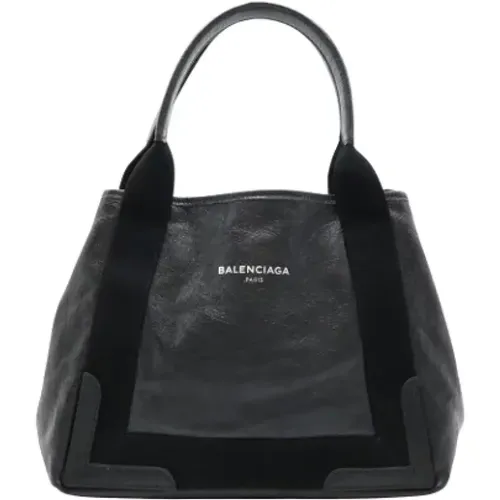 Pre-owned Tote Bags, female, , Size: ONE SIZE Pre-owned Leather handbags - Balenciaga Vintage - Modalova