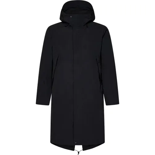 Schwarzer Parka für jedes Wetter , Herren, Größe: XL - JG1 - Modalova