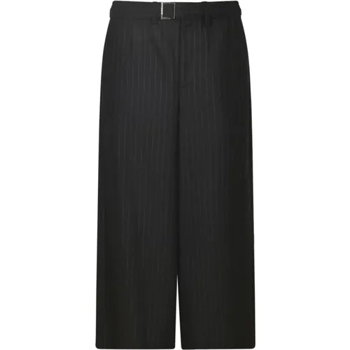 Straight Trousers, male, , Size: M Stylish Trousers - Sacai - Modalova