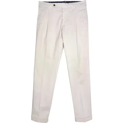 Retro Long Latte Pants , male, Sizes: 3XL, L - Berwich - Modalova