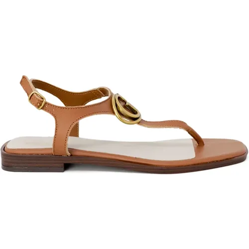 Summer Style Upgrade: Women`s Heeled Sandals , female, Sizes: 4 UK - Guess - Modalova