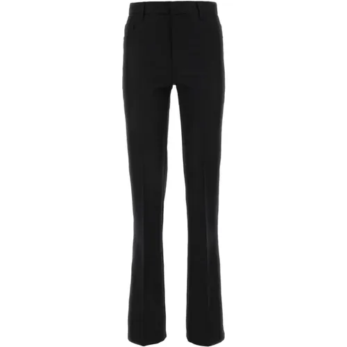 Schwarze Grain de Poudre Skinny Hose , Damen, Größe: XS - Philosophy di Lorenzo Serafini - Modalova