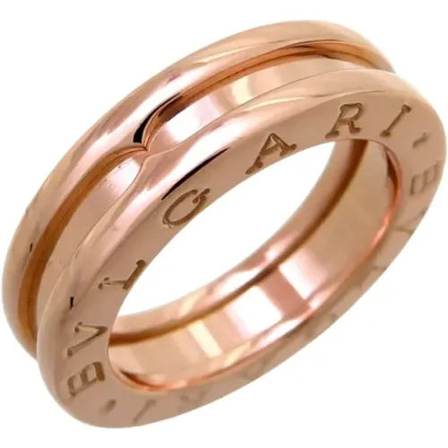 Pre-owned Rose Gold rings , female, Sizes: ONE SIZE - Bvlgari Vintage - Modalova