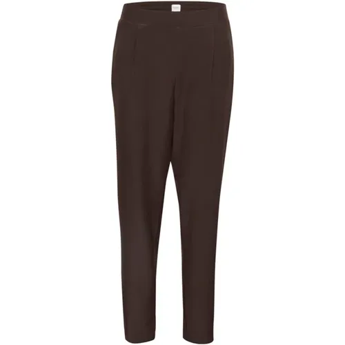 Dark Oak CelestSZ Pants , female, Sizes: M - Saint Tropez - Modalova