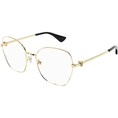 Metal Optical Glasses for Women , unisex, Sizes: 56 MM - Cartier - Modalova