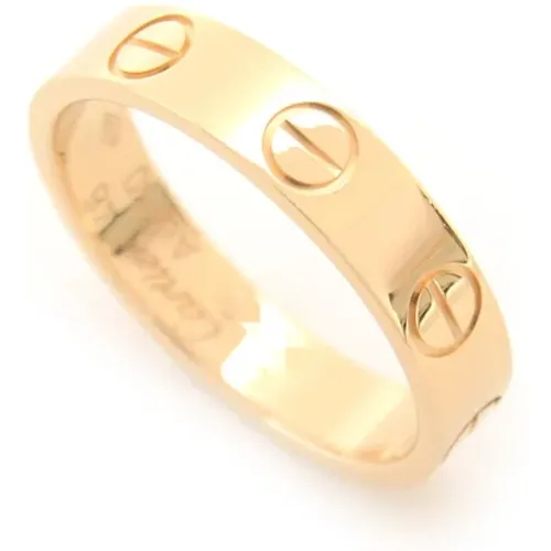 Pre-owned Gold rings , female, Sizes: ONE SIZE - Cartier Vintage - Modalova