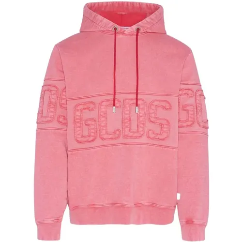 Band sweatshirt with embedded logo , male, Sizes: S - Gcds - Modalova