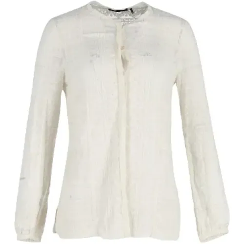 Pre-owned Cotton tops , female, Sizes: L - Isabel Marant Pre-owned - Modalova