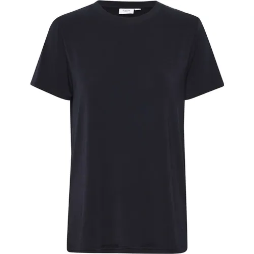 Nacht Himmel Regular T-Shirt , Damen, Größe: XS - Saint Tropez - Modalova