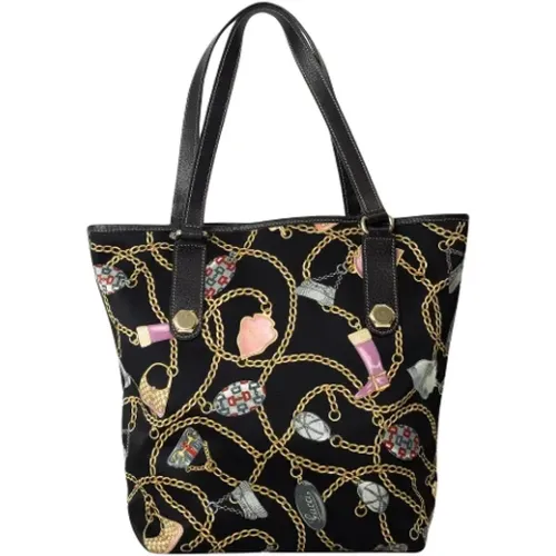 Pre-owned Tote Bags, female, , Size: ONE SIZE Pre-owned Fabric totes - Gucci Vintage - Modalova