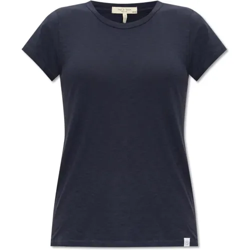 T-Shirt aus Bio-Baumwolle , Damen, Größe: XS - Rag & Bone - Modalova