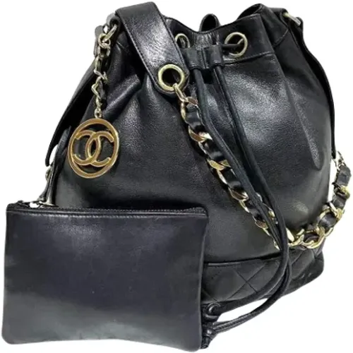 Pre-owned Leather chanel-bags , female, Sizes: ONE SIZE - Chanel Vintage - Modalova