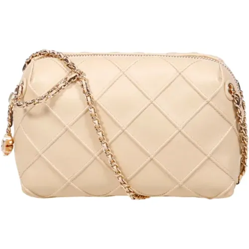 Cross Body Bags, female, , Size: ONE SIZE Vanilla Fleming Crossbody Bag - TORY BURCH - Modalova