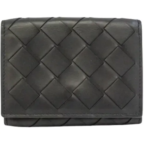 Pre-owned Leather wallets , female, Sizes: ONE SIZE - Bottega Veneta Vintage - Modalova