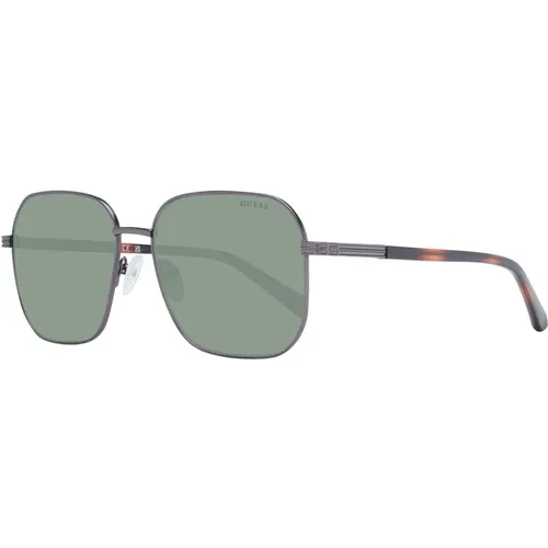 Sunglasses, unisex, , Size: ONE SIZE Men's Grey Sunglasses - Guess - Modalova