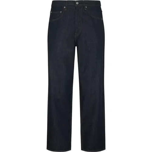 Weite Denim Hose Hard Twist Stil , Herren, Größe: W30 - Auralee - Modalova