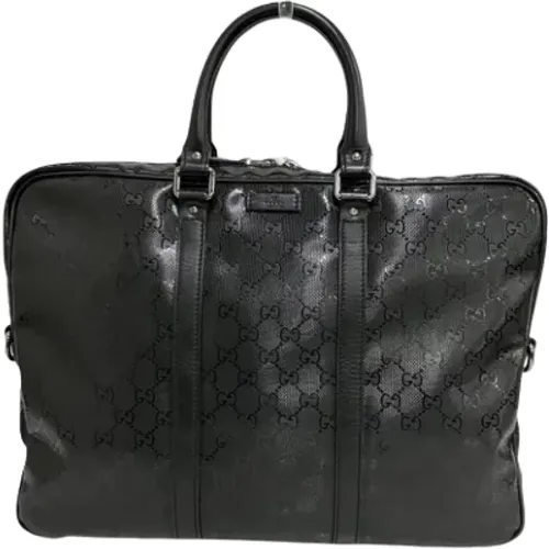 Pre-owned Handbags, male, , Size: ONE SIZE Pre-owned Plastic gucci-bags - Gucci Vintage - Modalova