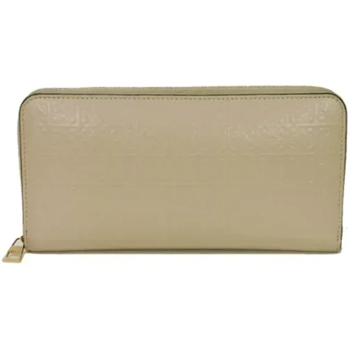 Pre-owned Wallets, female, , Size: ONE SIZE Pre-owned Leather wallets - Loewe Pre-owned - Modalova