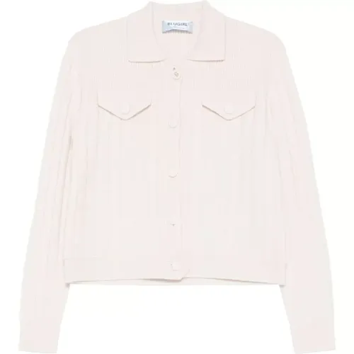 Cardigans, female, , Size: M Cable Knit Cardigan - Blugirl - Modalova