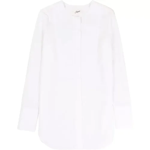 Georgette Shirt , female, Sizes: S, M - Seafarer - Modalova